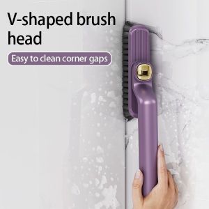2-in-1 Multifunctional Rotating Gap Cleaning Brush 360-Degree Cleaning Brush For Crevice Tiles Toilet Around Windows Gap