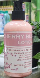 Handmade And Energized Cherry Blossom Body Lotion for Soft and Smooth Skin