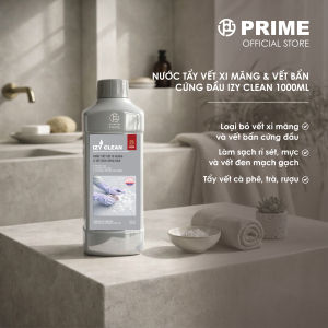 [Mua là có quà] Dung Dịch Làm Sạch chuyên dụng Sau Xây Dựng IZY Clean 1000ml – Tẩy Xi Măng rỉ sét vết đen trong mạch gạch | Công Nghệ Thái Lan