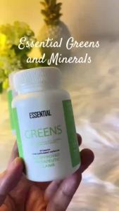 Essential Greens 60 Caps  Super Greens Formula  Daily Wellness  USA Made MCC Prime Lifestyle