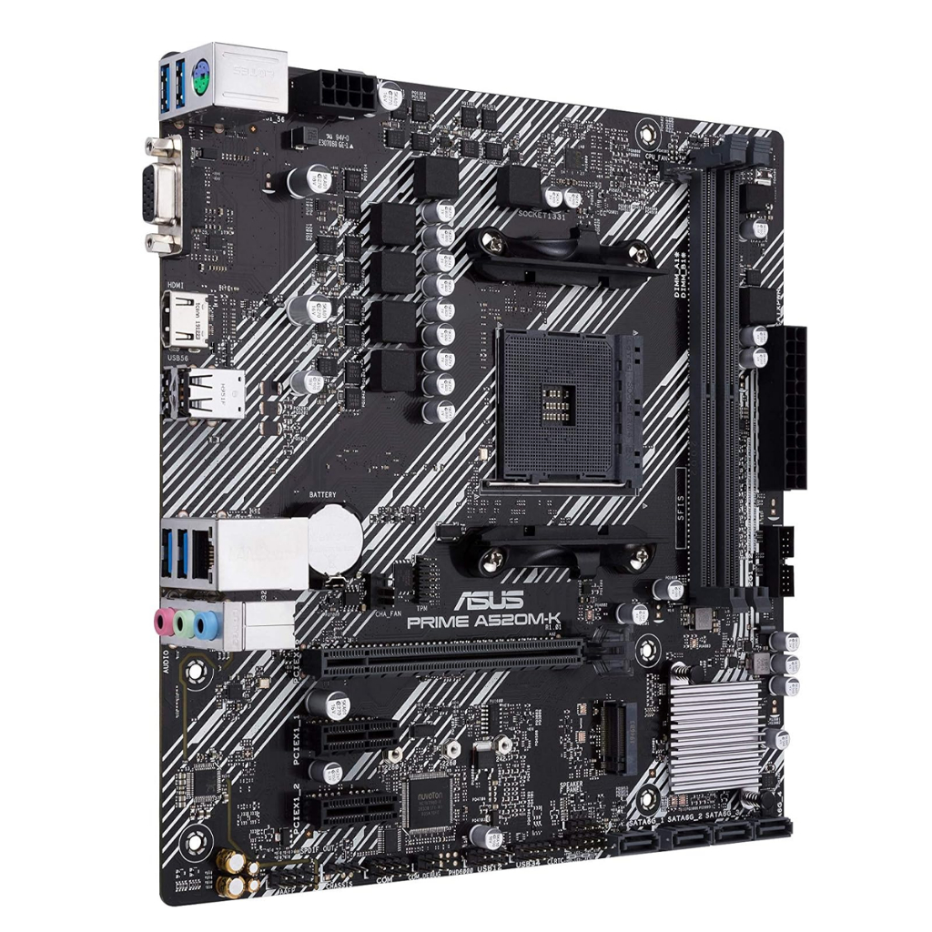 ASUS PRIME A520M-K Micro-ATX Motherboard DDR4 Socket AM4 Motherboard For AMD Ryzen Processor