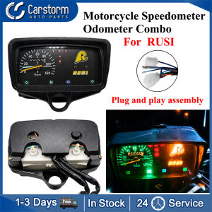 Carstorm Motorcycle Speedometer Odometer Combo For Rusi Motorcycle Parts Speedometer Assembly
