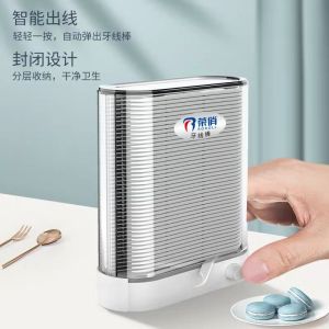 ไหมขัดฟัน(ไม้จิ้มฟัน) แบบมีด้านจับ แบบกล่อง มี88แท่ง *เติมได้* ราคาถูก คุณภาพดี พร้อมส่ง ส่งไว