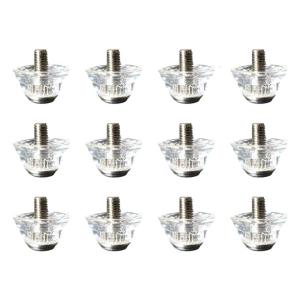 12Pcs Universals Aluminum Football Shoe Stud Replacement Soccer Cleats Football Boot Spikes for Soccer Shoes Enduring