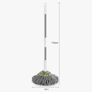 Self Twisting Mop Hands-Free 1-Second Dehydration Floor Cleaning Long Handle Lazy Magic Spinning Mop 自拧旋转拖把
