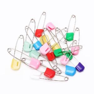 20Pcs ghim may đồ Đầy Màu Sắc kim băng Dễ Dàng Để Sử Dụng Trang Trí Pins vải em bé Tã ghim cài tã Cho Quần Áo Thủ Công Mỹ Nghệ