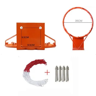 THE SUN Heavy Duty Basketball Hoop Basketball Ring Heavy Duty Ring 18 Inch Standard NBA Standard International Standard