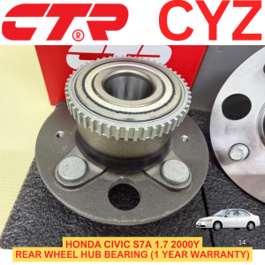 CTR Korea Rear Wheel Hub Bearing Honda CIVIC S5A 1.7 (1 Year Warranty) 42200-S5A-A21