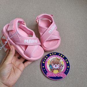 Giày Sandal quai dán Cheerful Mario cho bé trai gái 2-8 tuổi (MS6214)