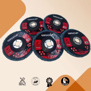 Comprehensive Flap Disc Range (#24-#120) – From Coarse to Fine Grits for Versatile Use
