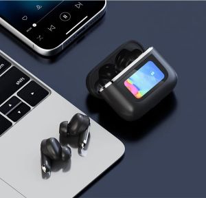 🎁 Original Product + FREE Shipping 🎁 V8 Full-color LCD Touch Screen Earphones Bluetooth 5.3 Hifi In Ear 37db Active Noise Cancellation IPX4 Waterproof Sports Earbuds