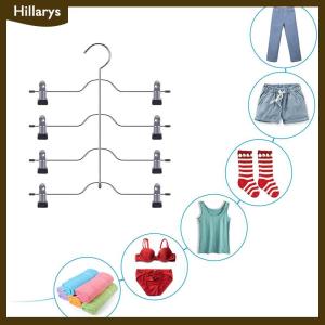[Hillarys] ชั้นวางกระโปรงโลหะ6ชั้น ชั้นแขวนกางเกงขาสั้นกางเกงกระโปรงประหยัดพื้นที่ไม่ลื่น
