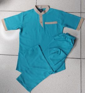 Baju Koko Anak Laki laki 2026 Bonus peci setelan Muslim Anak Laki laki 1 - 14 Tahun