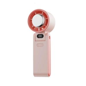 LED Display Cooling Fan Desktop Fan 3600mAh Convenient Small Desk Fan Table Fan ABS Texture Suitable for Camping