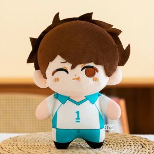 SKJK Cartoon Haikyuu Plush Toy Stuffed Soft Gojo and Geto Pillow Dolls Funny Kawaii Jujutsu Kaisen Plush Toys Friends Birthday Gifts