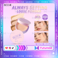 DAZZLE ME Always Setting Loose Powder BPOM | Super Soft Smooth Bedak Tabur Natural Translucent Kosmetik | Bedak Tabun Remaja | BPOM. 