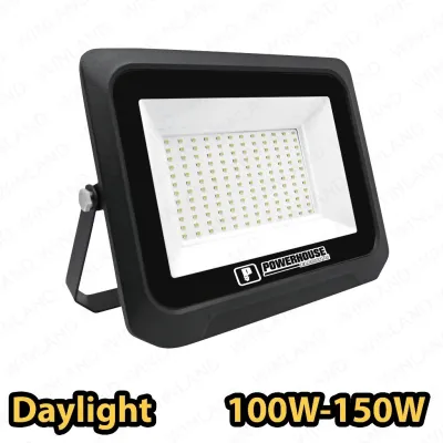 Electriq l Powerhouse 100W to 150W Electric LED DOB Floodlight Daylight (DOB/IP66/90LM/W) 6500K