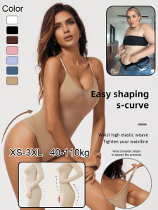 naturallooking shapewear Shapewear All seasons One Second Tummy Tuck Curve management snug and comfortable NonSteel Ring Bodysuit