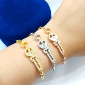 Gelang Perak Asli Silver 925 Lapis Emas Model NoriUkir + Variasi Kunci - Perhiasan Perak Wanita
