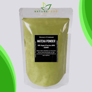 Organic Ceremonial and Culinary Grade Matcha Powder – Pure Unsweetened Japanese Matcha Ideal for Beverages and Baking