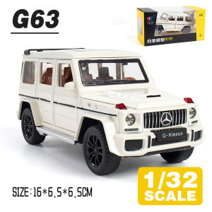 LEO 1:32 Benz AMG G63 Metal Diecast Alloy Toy Car Model Trucks For Kids Toys Vehicles Hobbies Collectio