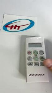 Điều khiển điều hòa máy lạnh LG 2 chiều ngắn (S09EN2) - (HP89)