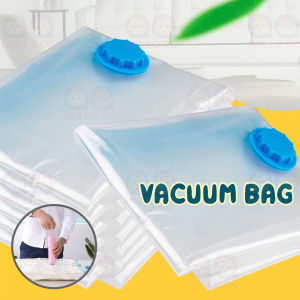 Vacuum Bag Clothes Storage Reusable Vacum Seal Bag Compression Bag Bag Pump Vakum Beg Baju Melancong 真空收纳袋 旅行袋 [F42]