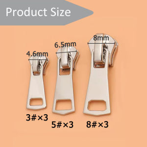 ชุดซ่อมซิปโลหะ แพ็ค 9 ชิ้น หัวซิปไนล่อน ซิป หัวซิปกระเป๋า(ราคาต่อ/9อัน) มี4ขนาด เบอร์3เบอร์5เบอร์8