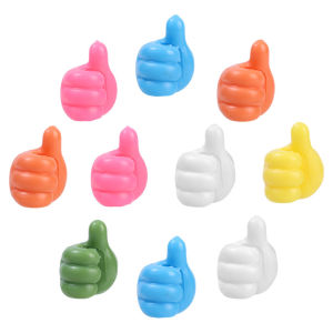 YESPERY Cable Clip Organizer Wall Hooks Silicone Thumb Self Adhesive Cord Holder Wire Hanger Storage Office Desk Car Kitchen Bathroom