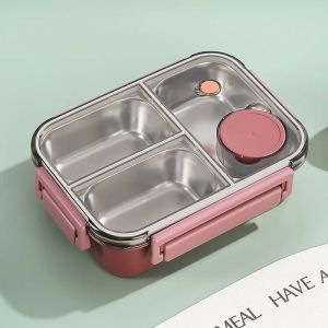 850ml Portable Lunch Boxes for Children Adults Thermo Soup Bento Stainless Steel Insulated Heating Food Storage Container2026