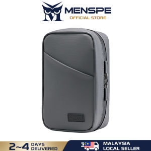 MENSPE Digital Storage Bag USB Cable Storage Bags Travel Organizer Electronic Gadget Bag Multi-Function Pouch Large Cable Organizer Bag Accessories U Disk Hard Drive Headset Accessories Storage Bag