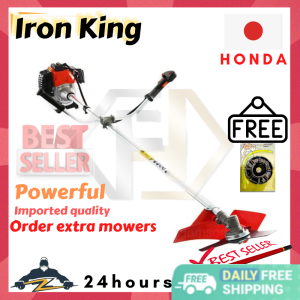 【Best Seller】Japan HONDA 4 Stroke Grass Cutter gasoline High Quality 42CC portable trimmer garden tool brush grass trimmer【iron king】