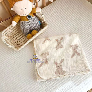 C0059 ผ้าห่มผ้าอ้อมทอสองชั้น รุ่นมัสลินคอตตอนทอนุ่ม ขนาด 110*135 Cm