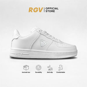 RGV 36 - 44 Sepatu Putih Sneakers Pria dan Wanita Series Duco Full White