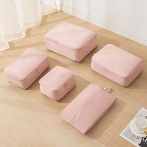 Waterproof 5in1 Travel Storage OrganizerBag Durable Clothing Packing PouchPortable Luggage Sorting