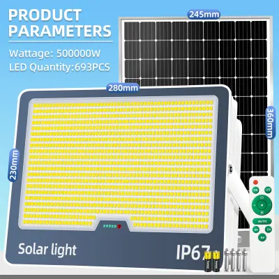 Bingo ซื้อ 1 แถม 1 ไฟโซล่าเซลล์ 50000W 800000W Solar Light โซล่าเซลล์ไฟLED IP67กันน้ำ กันฟ้าผ่า แสงสีขาว สว่างอัตโนมัติเมื่อฟ้ามืด จับเวลาระยะไกล