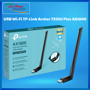 Bộ thu sóng Wifi TP-Link Archer TX35U Plus AX1800 Hiệu Suất Cao - Hàng Chính Hãng