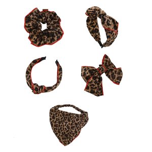 Fashionable Leopard Hairband Light weight Elastic Headbands Stylish Headwear Womens Hair Accessories