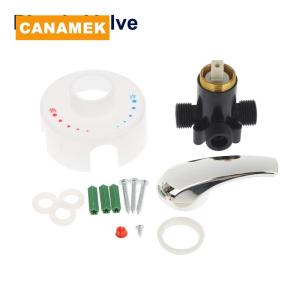 【CANAMEK】 Wall-Mounted Mixing Valve Shower Valve Hot And Cold Switch Electric Water Heater Exposed Shower Cold And Hot Switch