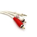 Dây 3.5 ly sang 2 đầu hoa sen, 01 dây dài 5m 3ly ra av dây phát nhạc điện thoại máy tính latop tivi pc. 