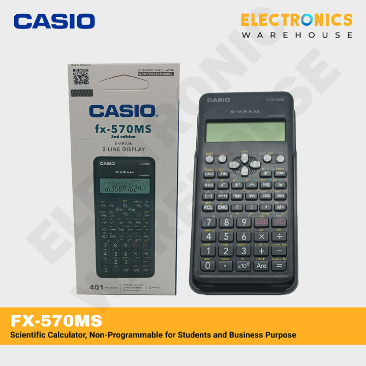 Fx 570ms Casio Fx 57 CASIO FX-570MS Scientific Calculator Non
