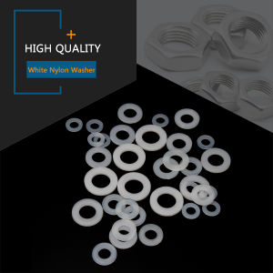 White Hard Plastic Washer Nylon Flat Gasket NOT SOFT M2 M2.5 M3 M4 M5 M6 M8 M10 M12 M14 M16 M18 M20 Sealing O-rings Assortment Kit