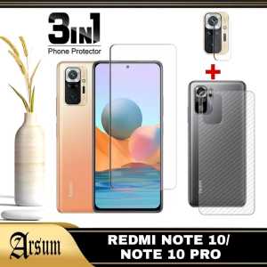 PROMO MURAH 3IN1 Tempered Glass XIAOMI REDMI 10 5G NOTE 11E 5G REDMI 10C REDMI 10A REDMI NOTE 10 NOTE 10 PRO NOTE 10s NOTE 10 PRO MAX NOTE 10 5G NOTE 11 NOTE 11 PRO MI 11T+Garskin + Camera
