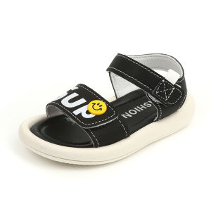 Dép Sandal Cho Bé Quai Dán Ngang Tự Điều Chỉnh Dép Quai Hậu Êm Chân Chống Trơn Kèm Icon Size 21-30