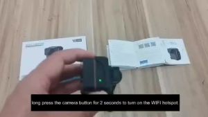 WIFI Body Camera Video Recorder Wearable Body Cam with Night VisionBody Worn Camera with Audio and Video RecordingLaw Enforcement Security Guard 64G Card Included