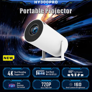 【New Arrival】 Portable Projector 4K Support Movie Projector with WiFi 6 and BT 5.0 Video Projector for Home Bedroom