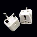 Type G Travel Adapter, Universal Socket to UK Plug Travel Charger Adapter, 2 In 1 Power Converter For Malaysia Singapore HongKong 13A 250V. 