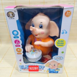 [Rẻ vô địch] Hộp Đồ Chơi Pin Voi Con Nhảy Có Đèn Nhạc Rõ Trống Cho Bé Màu Ngẫu Nhiên 922B1 ️🛒️🛒️🛒