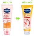 Kem dưỡng thể vaseline 50x chống nắng SPF 50+ PA++++ (300ml) Healthy Bright Sun + Pollution Protect Thái Lan chính hãng - Helena Cosmetics. 