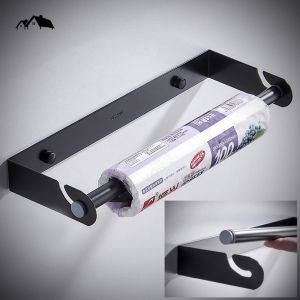 เสริมจมูกกระดาษชำระม้วนยาว ติดผนัง แขวนฟิล์ห่ออาหาร และผ้ากัน TI-13K